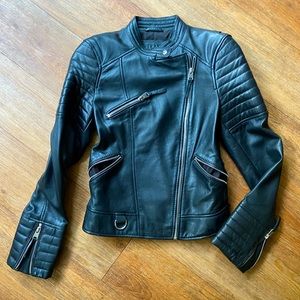 ZARA Leather jacket 🖤 worn few times only